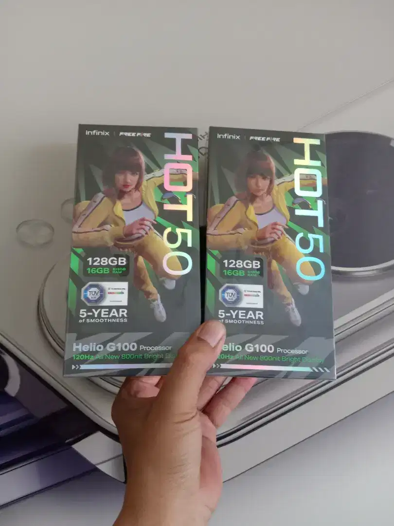 [ Fast respon wa ] Infinix Hot 50 NFC 8+8/128 Garansi resmi 1thn