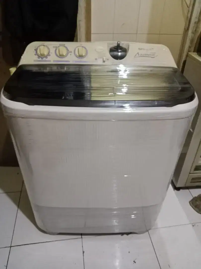 MESIN CUCI MERK SHARP 9KG NORMAL SIAP PAKAI