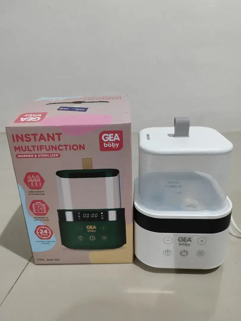 GEA baby Warmer and Sterilizier GIW-300 dan Diaper bag Dr. Isla