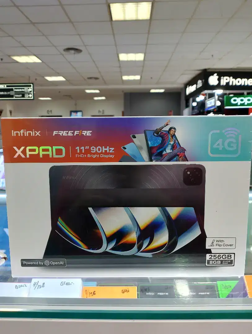 Infinix XPad LTE 4/256GB Free Flip Cover Garansi Resmi Bisa Cod