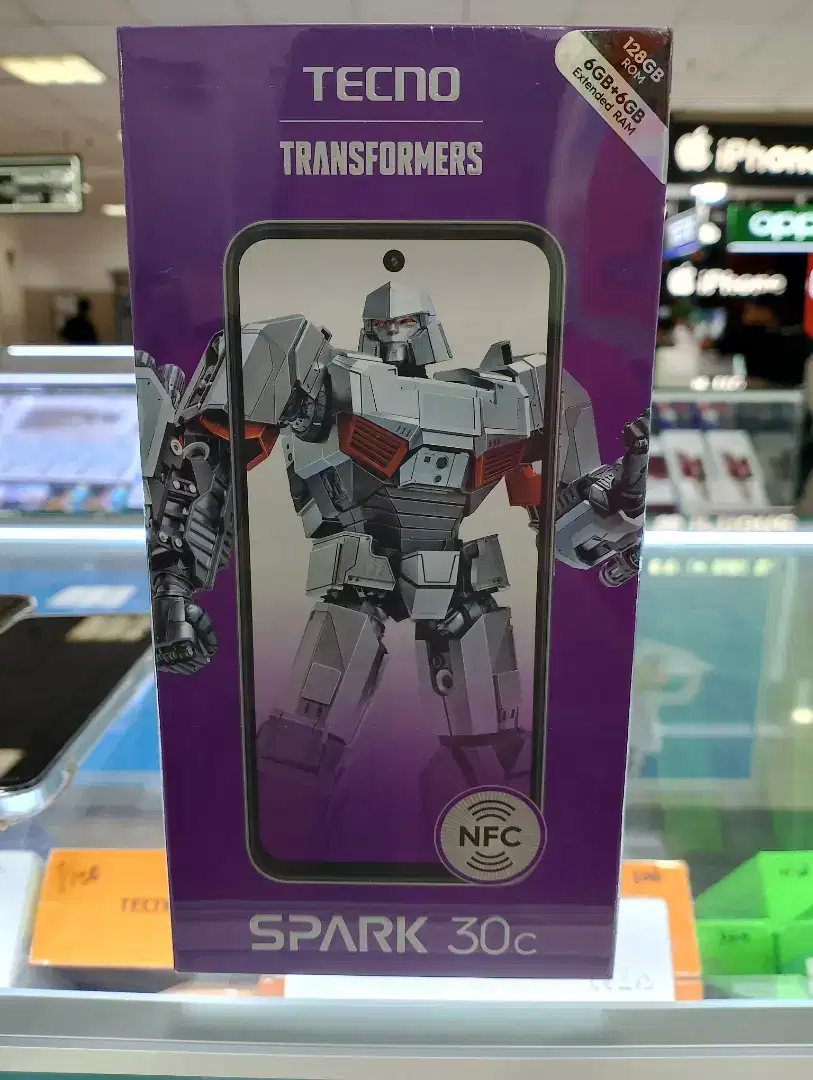 Tecno Spark 30C 6/128GB Garansi Resmi 1 Tahun bisa COD depok