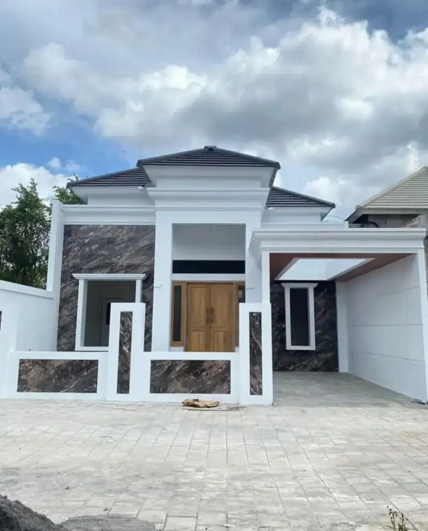 Rumah baru cluster samping RSUD wongso negoro