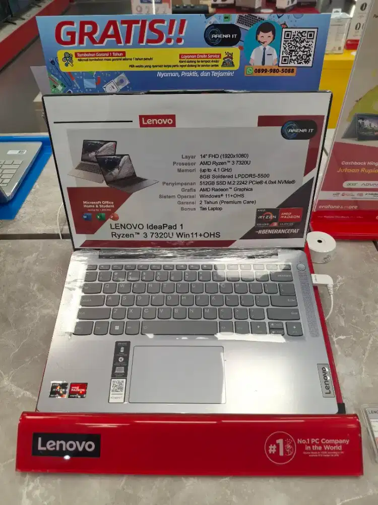 LAPTOP MURAH MERK LENOVO GARANSI RESMI