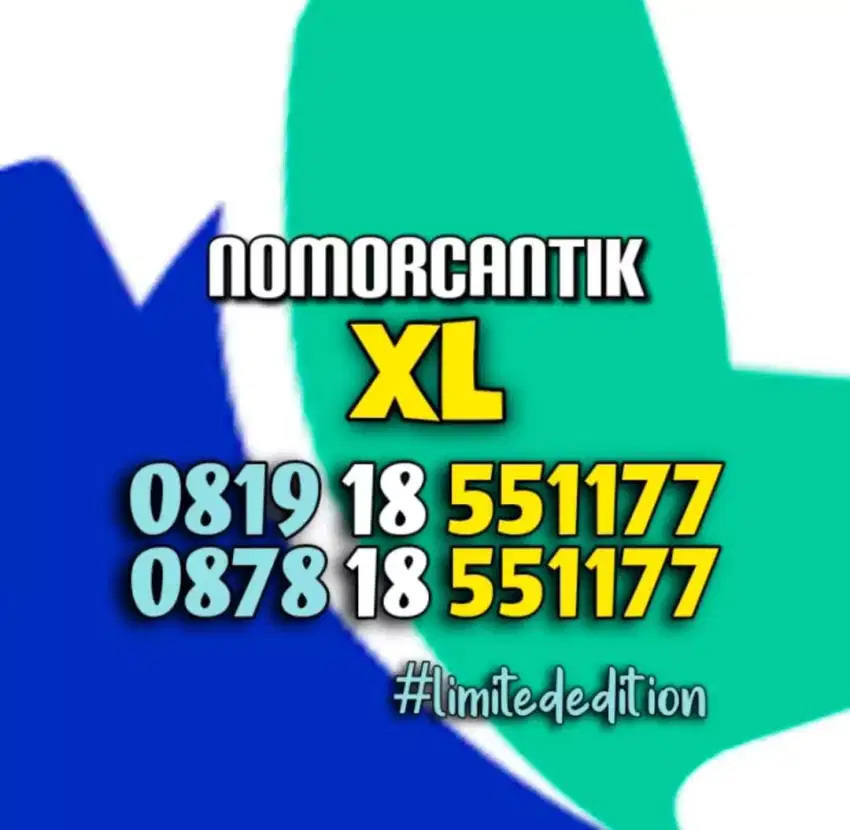 (bisa COD) Nomor Cantik KARTU XL AABBCC 551177