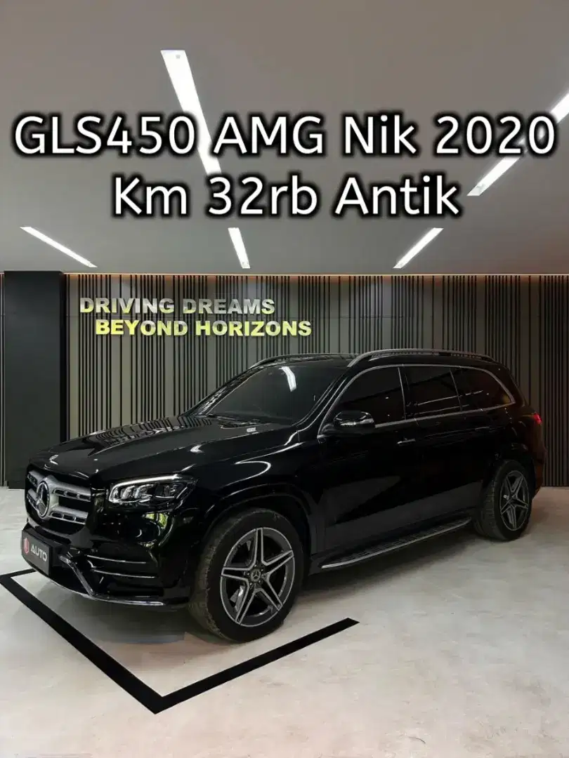 Mercedes Benz GLS 450 GLS450 AMG 2021 Hitam Mercy B1281JJA Nik 2020