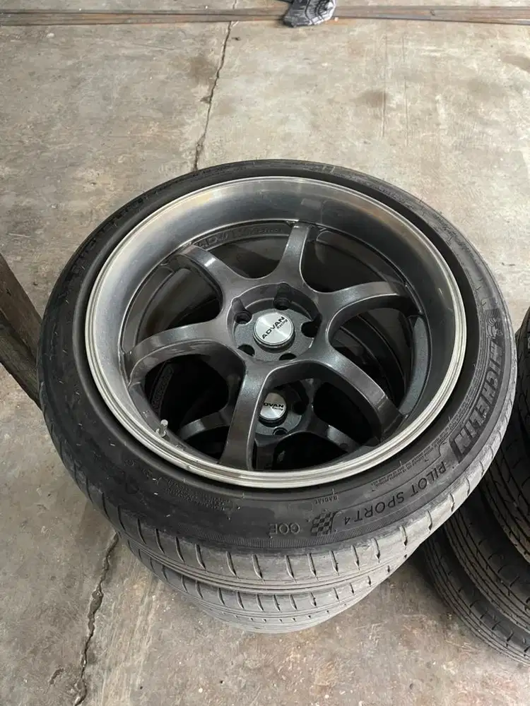 Velg Yokohama Advan RG-D + Ban Michelin Ring 19 | 8.5/9.5 - 42/38 R19