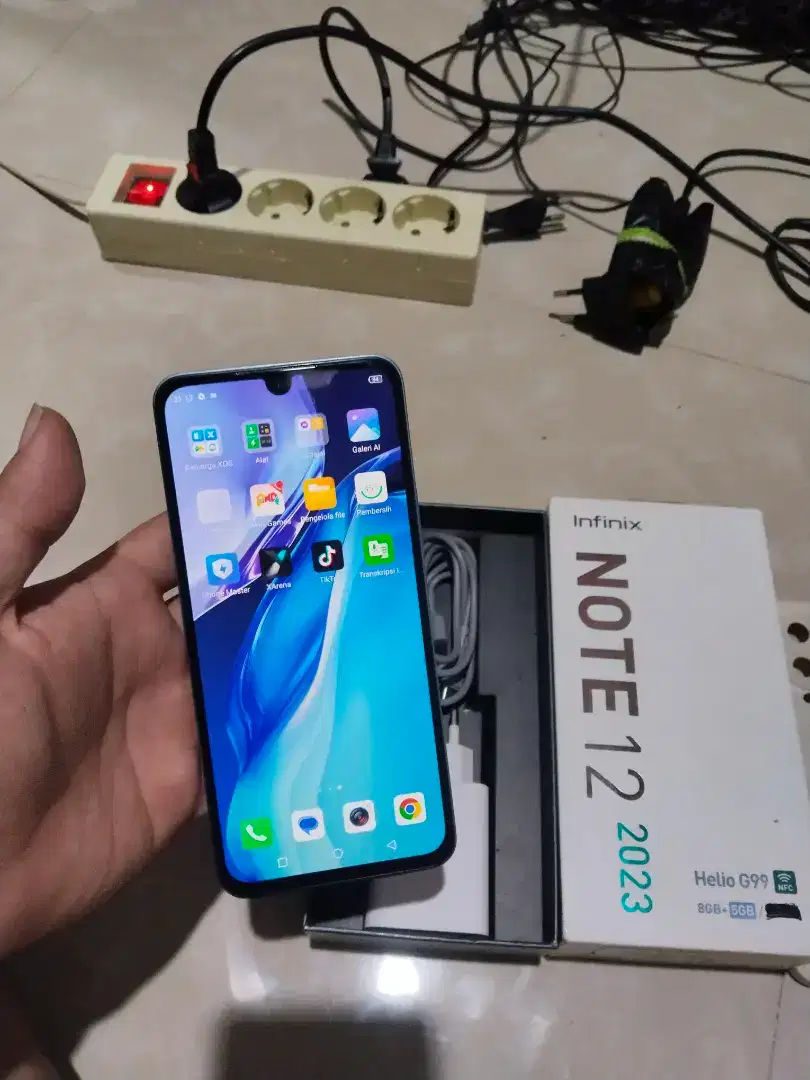 Infinix note 12 2023 8+8/256 Fullset