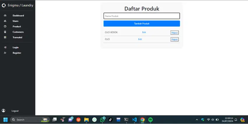 Jasa Pembuatan Sistem/Aplikasi Berbasis Website