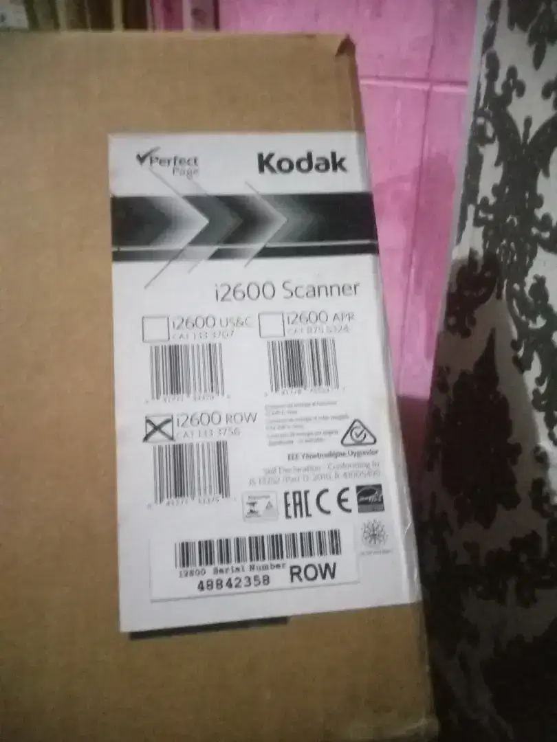 Jual scanner Kodak kondisi baru i2600