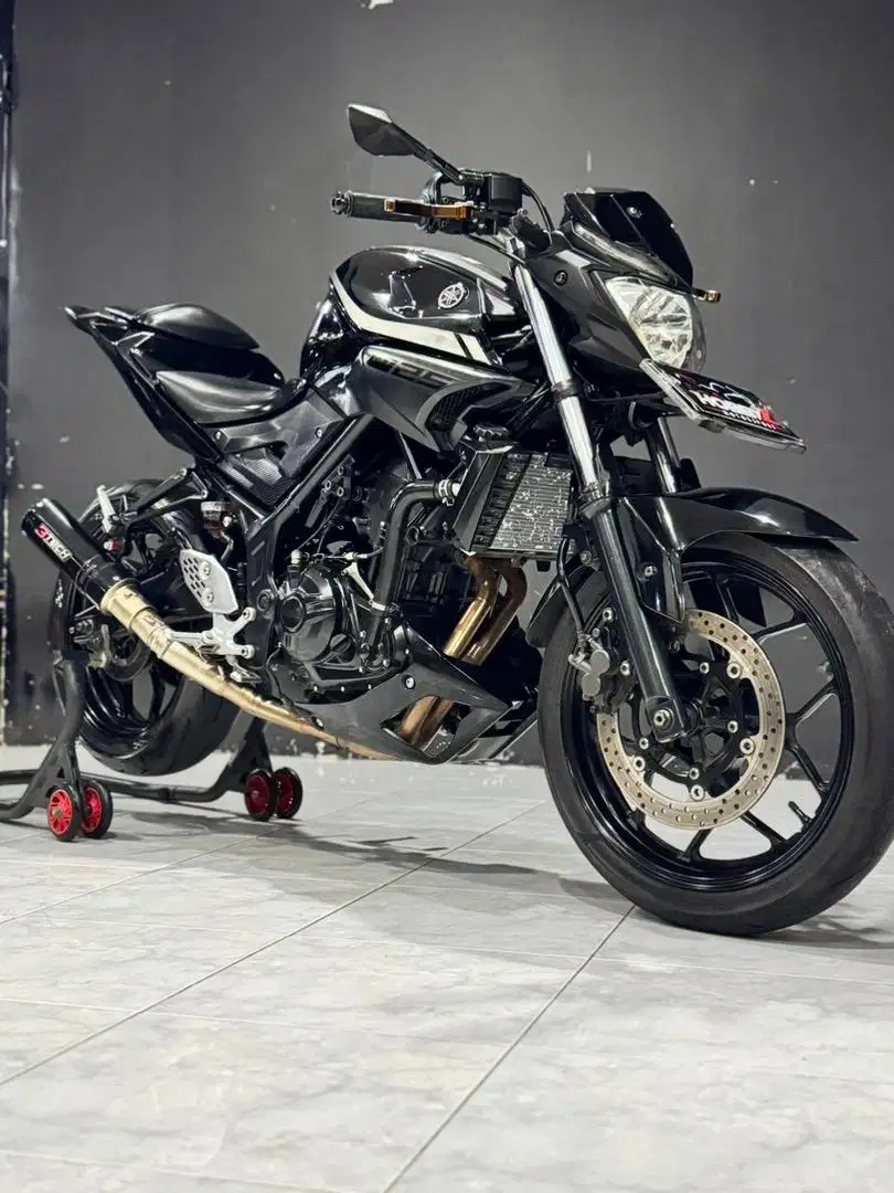 Yamaha mt25/mt-25 modif ninja 2017,km 18rb,pajak on,istimewa,mantap