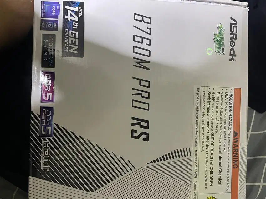Motherboard asrock b760m pro rs ddr5
