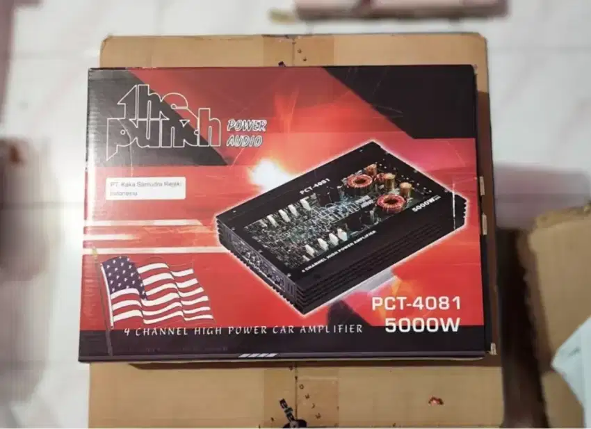 Power Amplifier 4ch The Punch Transparan PCT4081