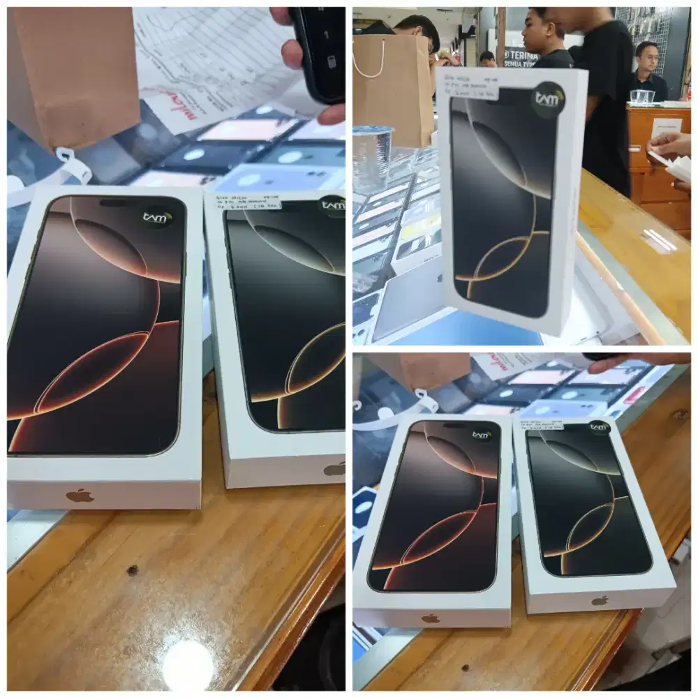 Kredit Singkat iPhone 16 Promax 512GB New Bunga Ringan.
