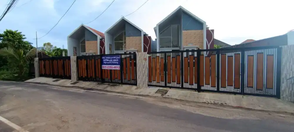 Disewakan rumah baru, full Furnished dan interior, bisa sewa panjang