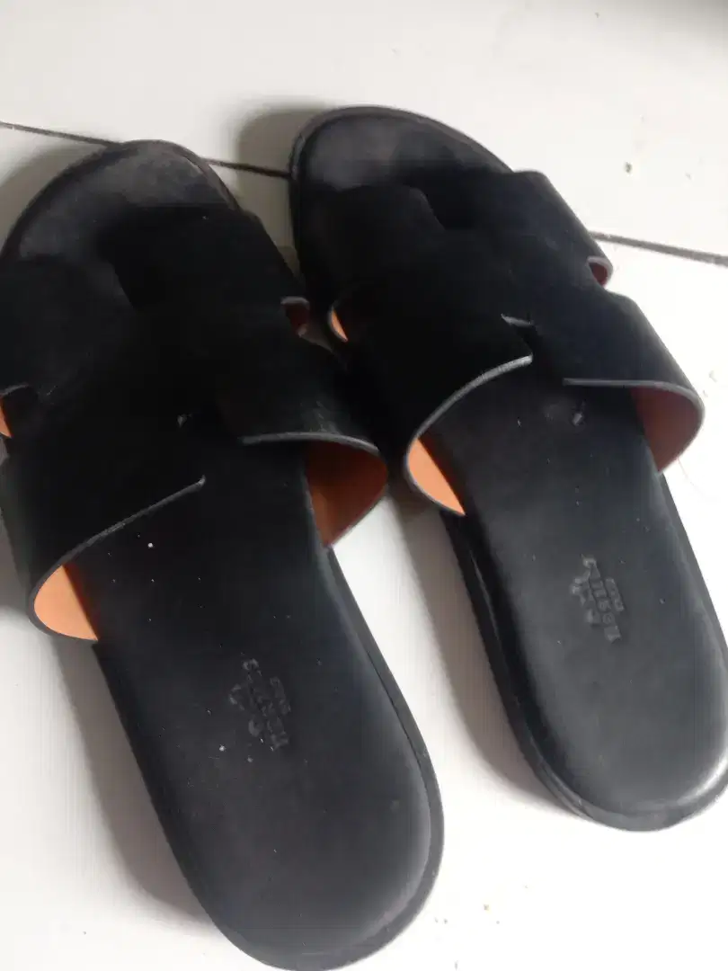 Sendal HERMES original size44 lokasi Cilebut central No3