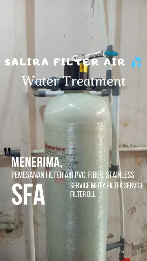 Filter air saringan fiber manganese