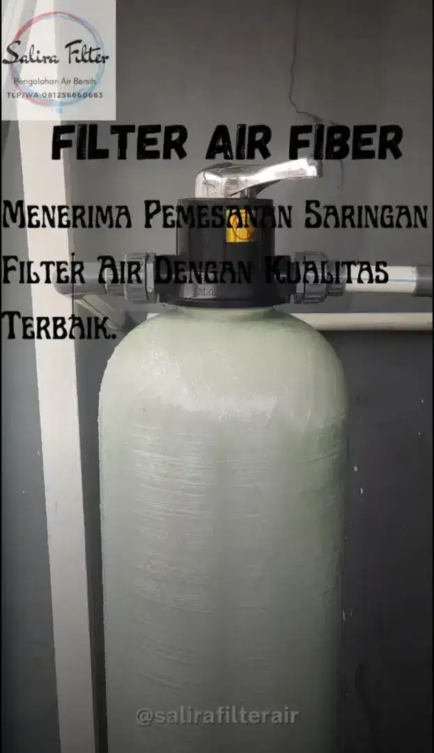 Filter air fiber 10 inch bergaransi 1 tahun