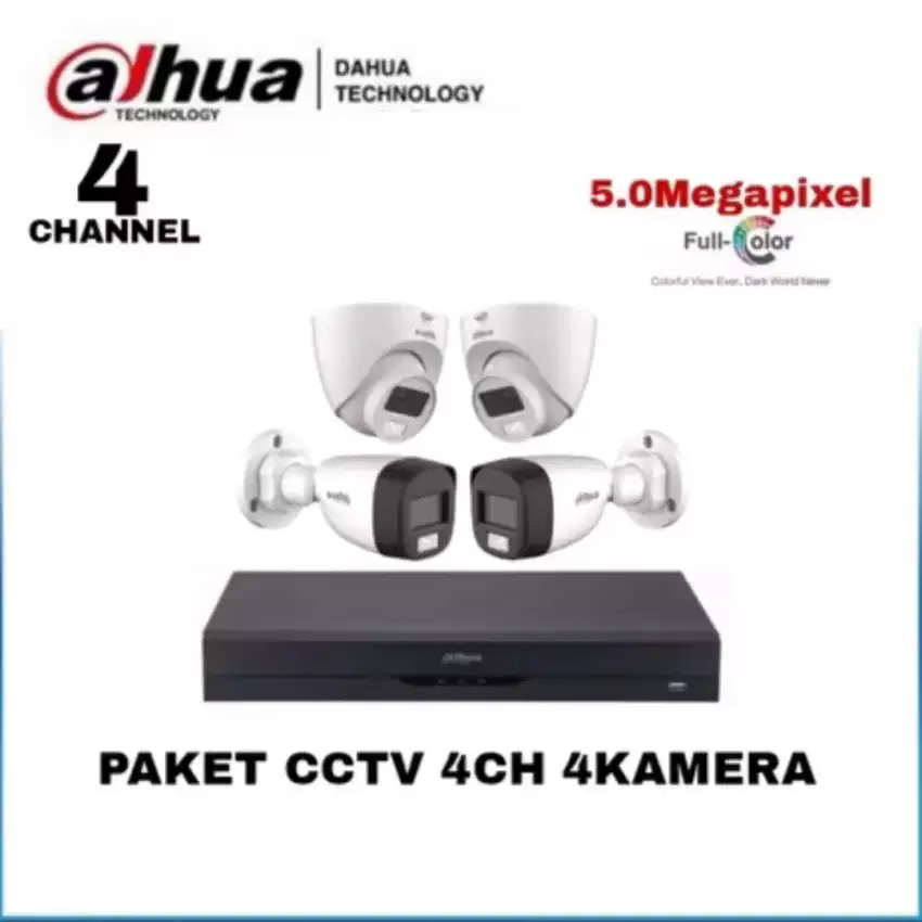 cctv color dahua 5mp