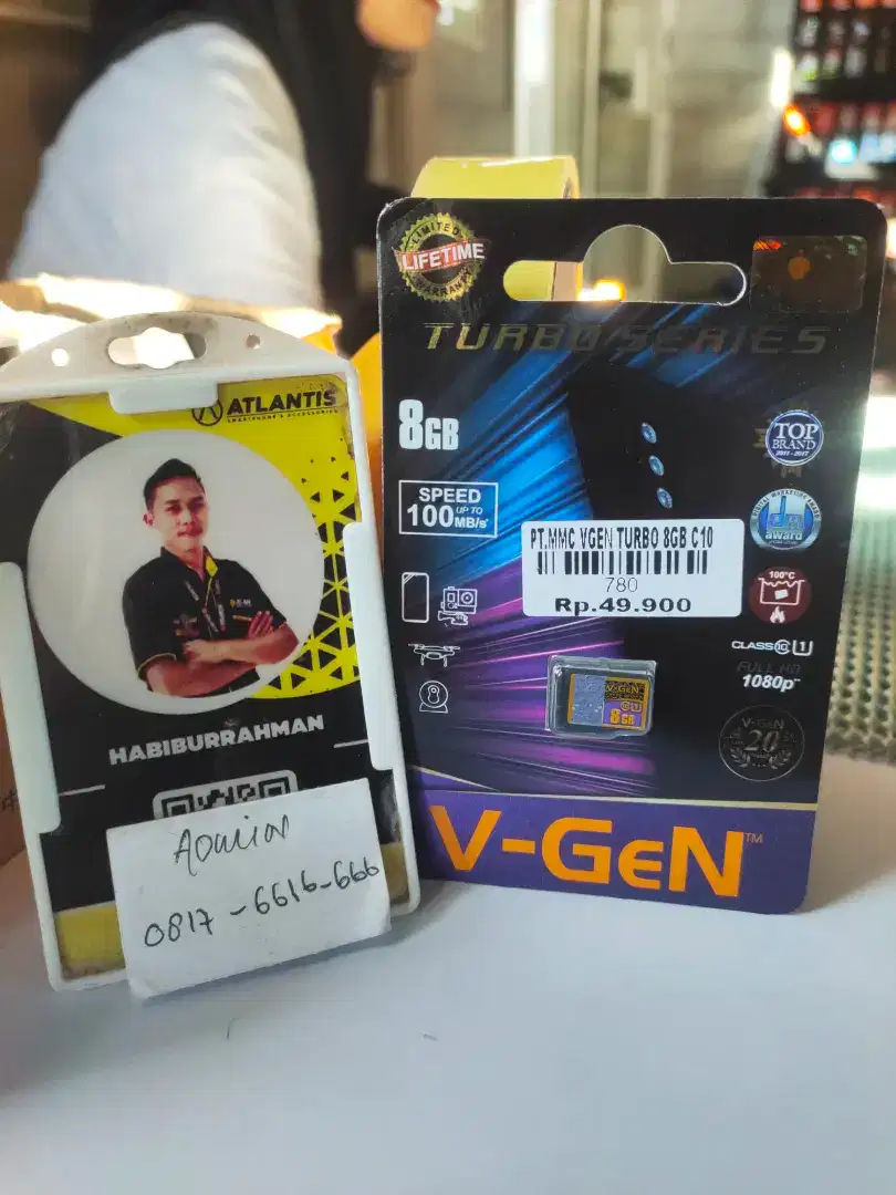 MMC VGEN CLASS 10 8GB | ATLANTIS DAHSYAT