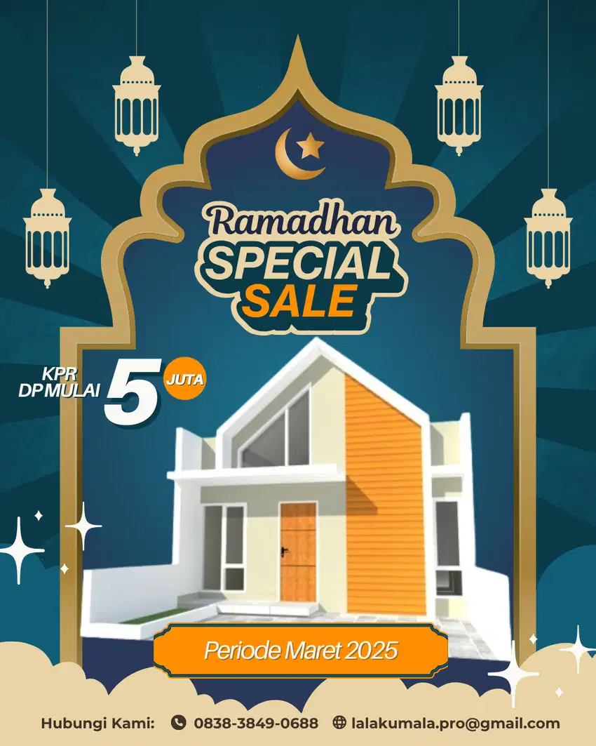 Rumah Impian di Lokasi Strategis! Sisa 4 Unit – DP Suka-Suka!