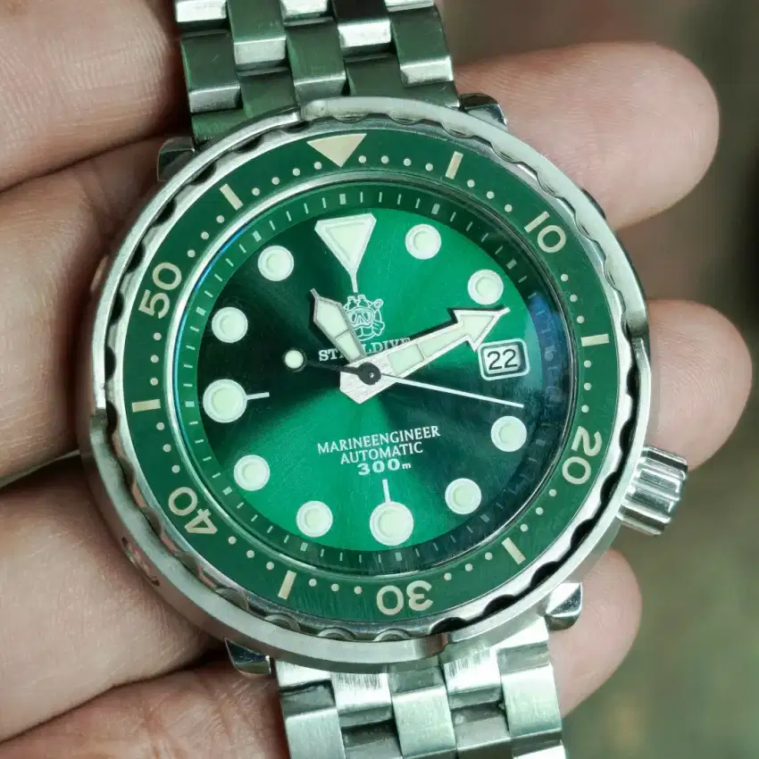 Jam Tangan Steeldive Marine Engineer Automatic 300M seperti Seiko Tuna