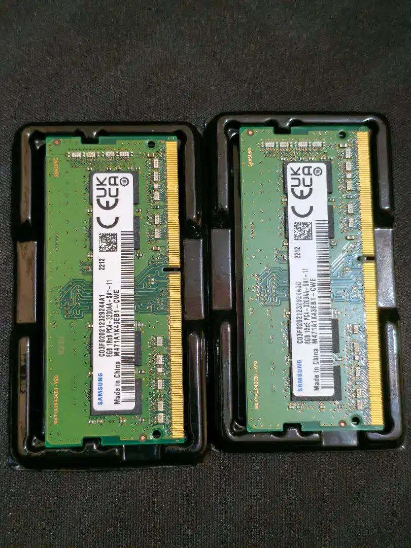 RAM SODIMM DDR4 3200MHZ 16GB(8x2) SAMSUNG (RAM LAPTOP)