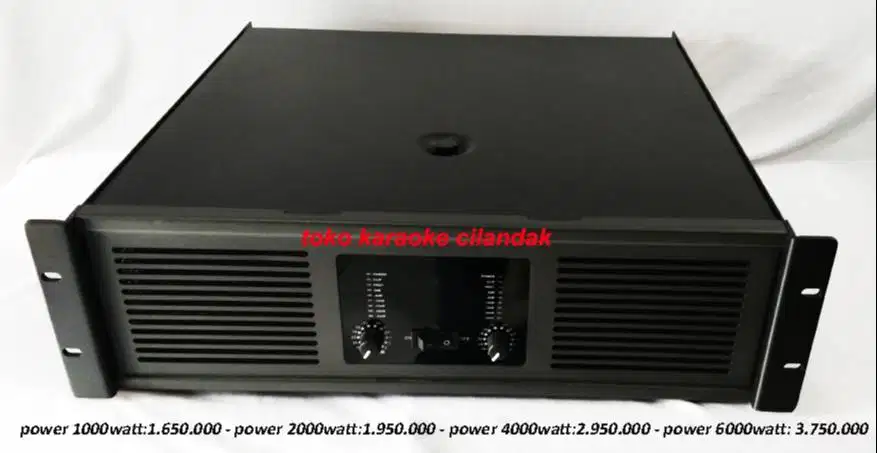 POWER AMPLIFIER 6000watt