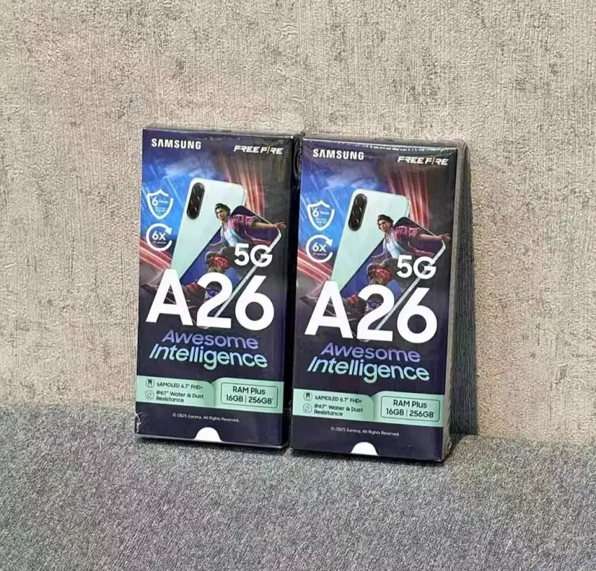 SAMSUNG A26 5G RAM 8 / 256 FREE CASE+HDROGEL GARANSI RESMI SEIN 1TH