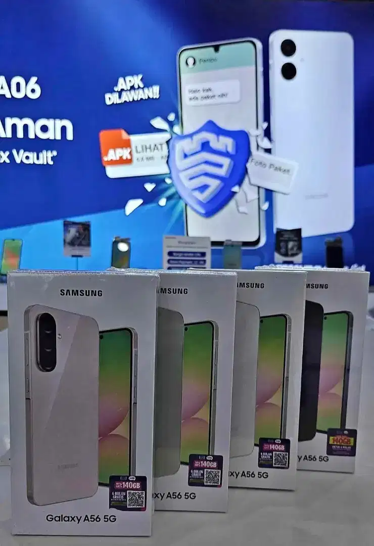 SAMSUNG A56 5G RAM 8 & 12 / 256 FREE CASE+HDROGEL GARANSI RESMI 1TH