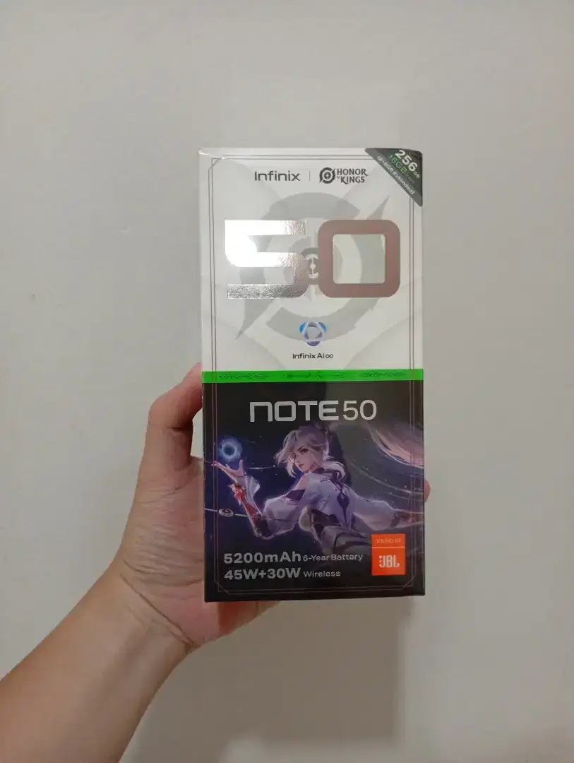 [SEGEL] Infinix Note 50 8/256, BARU Garansi Resmi, Bisa COD