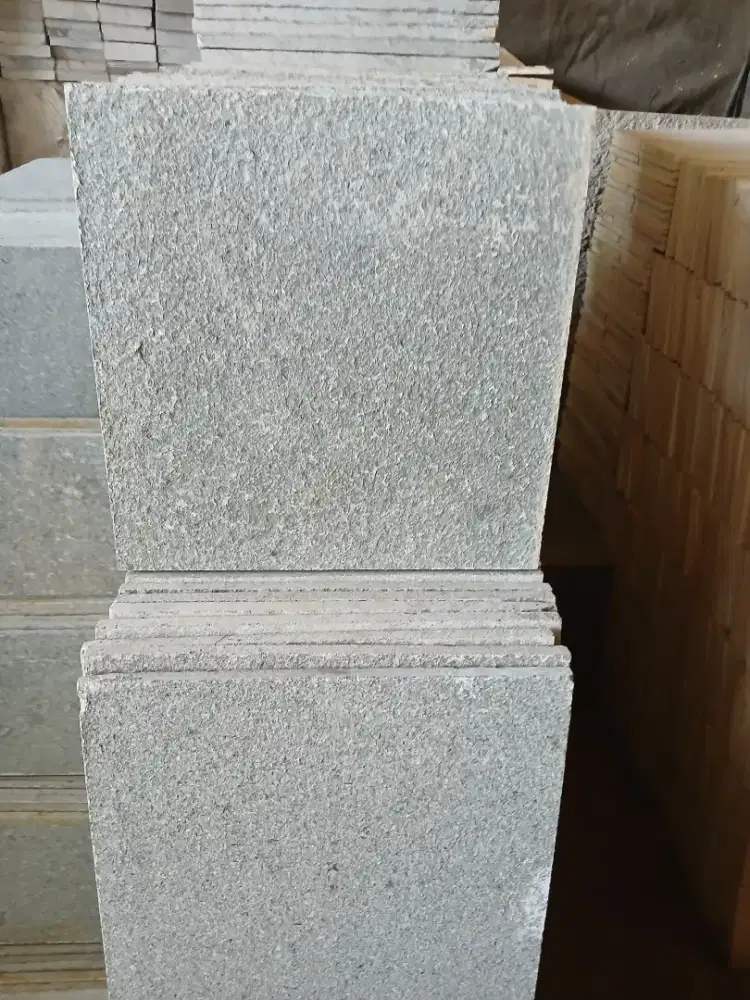 Batu alam andesit bakar polos