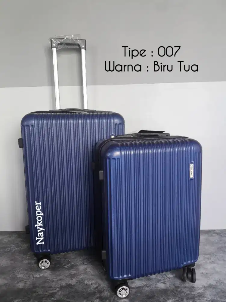 Koper 1 set 20 in dan 24 in abs, koper hardcase, koper murah