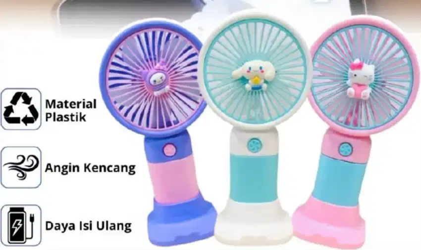 Mainan Anak Kipas Portable