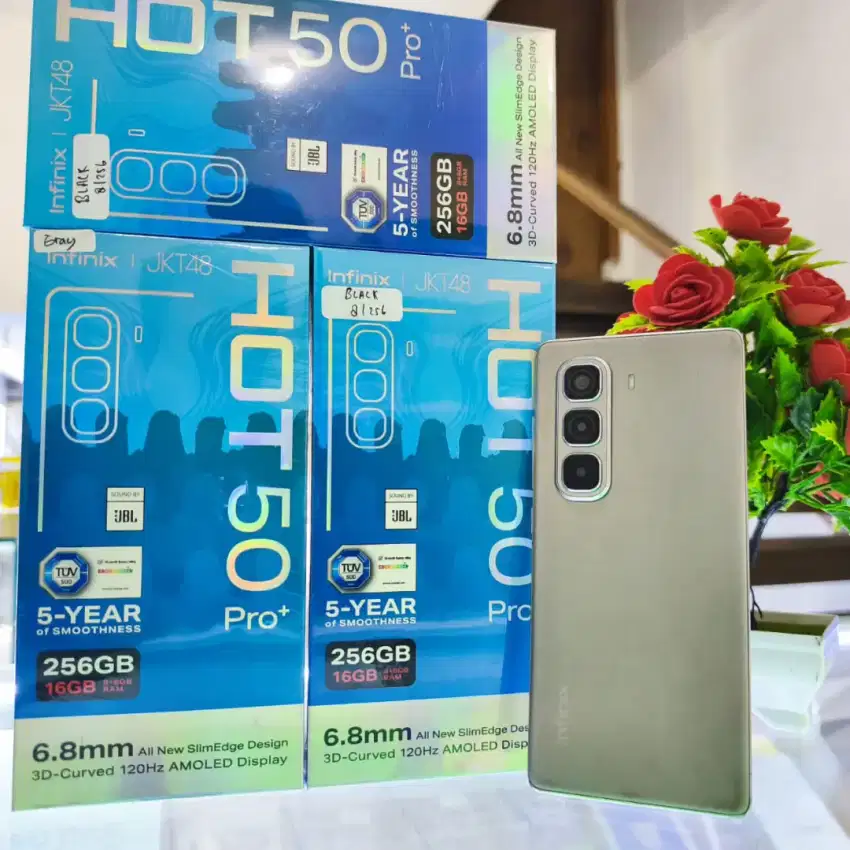 Infinix Hot 50 Pro Plus AMOLED curved
