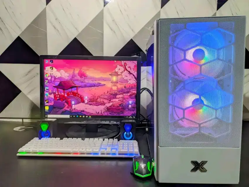 PC GAMING I7|RAM 16GB|SSD 256GB| FULLSET TINGGAL PAKAI