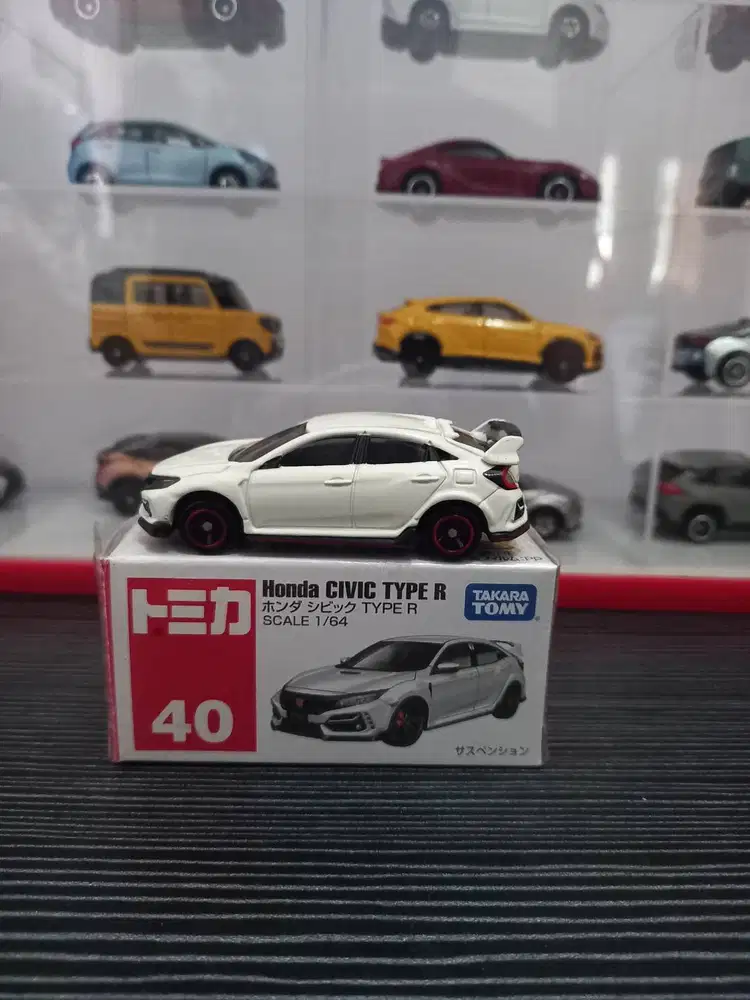 tomica original Honda Civic Type R, Fit, NSX, S660