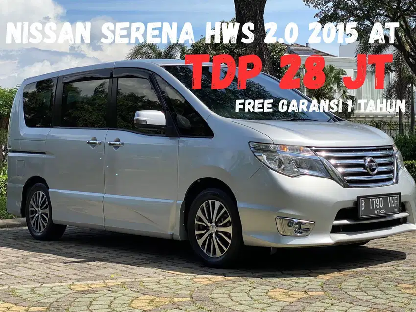 [TDP 28JT BAWA LANGSUNG] Nissan Serena HWS 2015 AT Pribadi