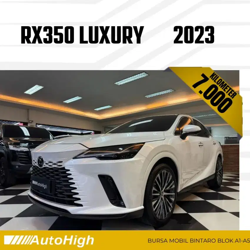 DP10% [Km7.000] RX350 2023 White / RX350h Hybrid Reg 2024 #AUTOHIGH