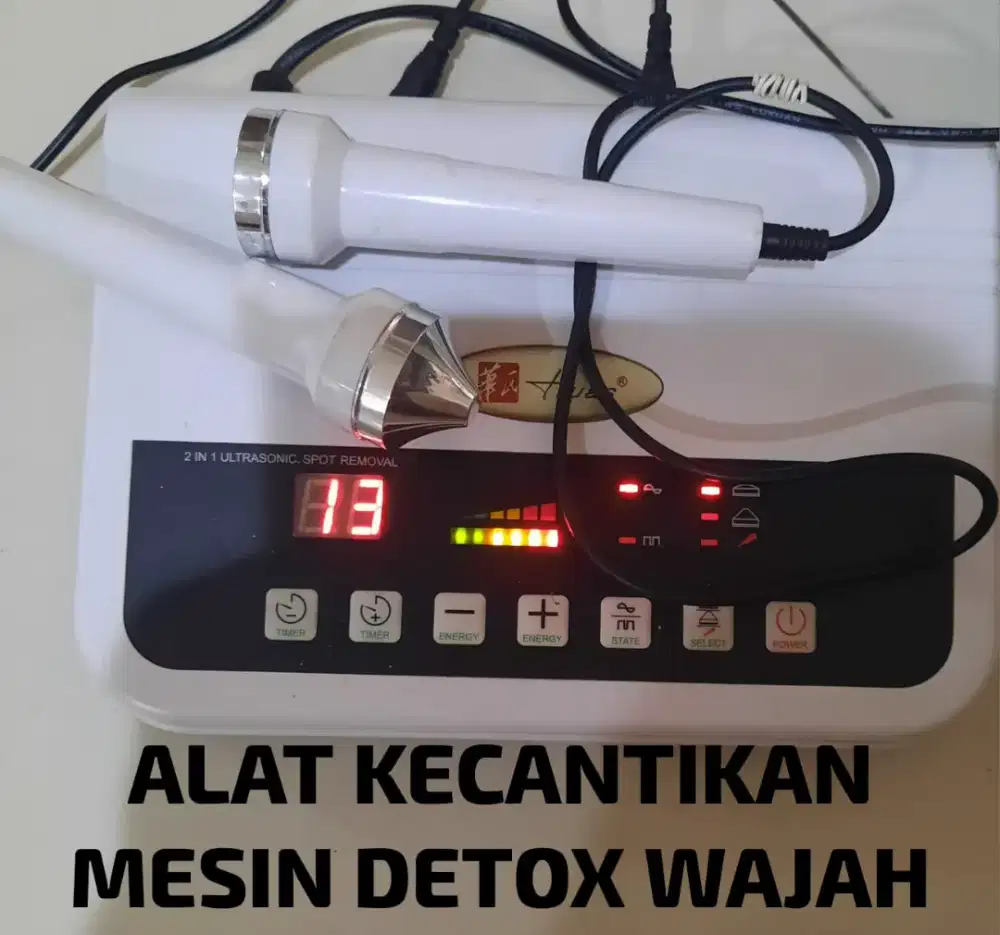 Alat kecantikan wajah, Mesin detox wajah