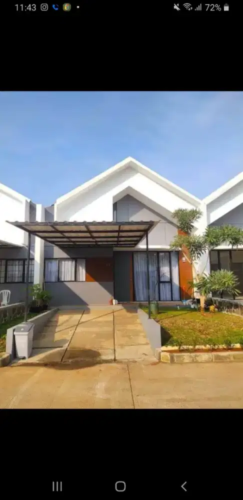 DISEWAKAN RUMAH 1 LANTAI, RUMAH BARU