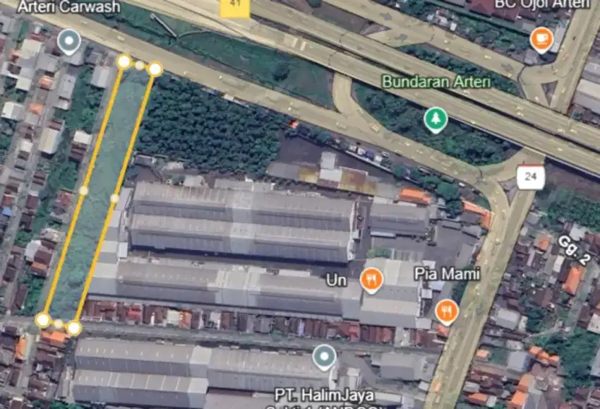 Dijual sebidang tanah gempol ke japanan
