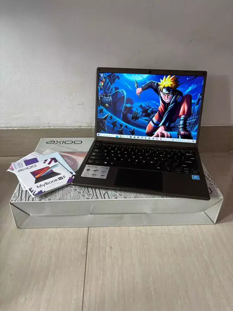 Jual Cepat Murah Axioo Mybook 14F Fullset Garansi Resmi Panjang BU TT