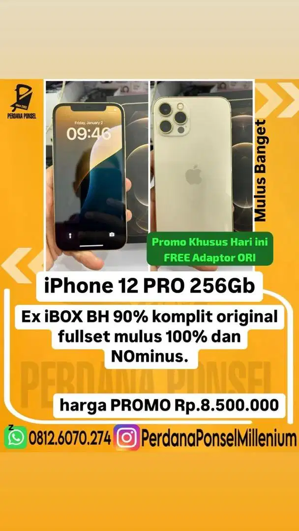 iPhone 12 Pro 256Gb Ex iBOX BH90%