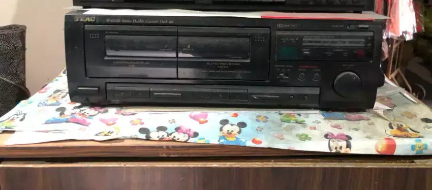 Tape deck teac W 600 R