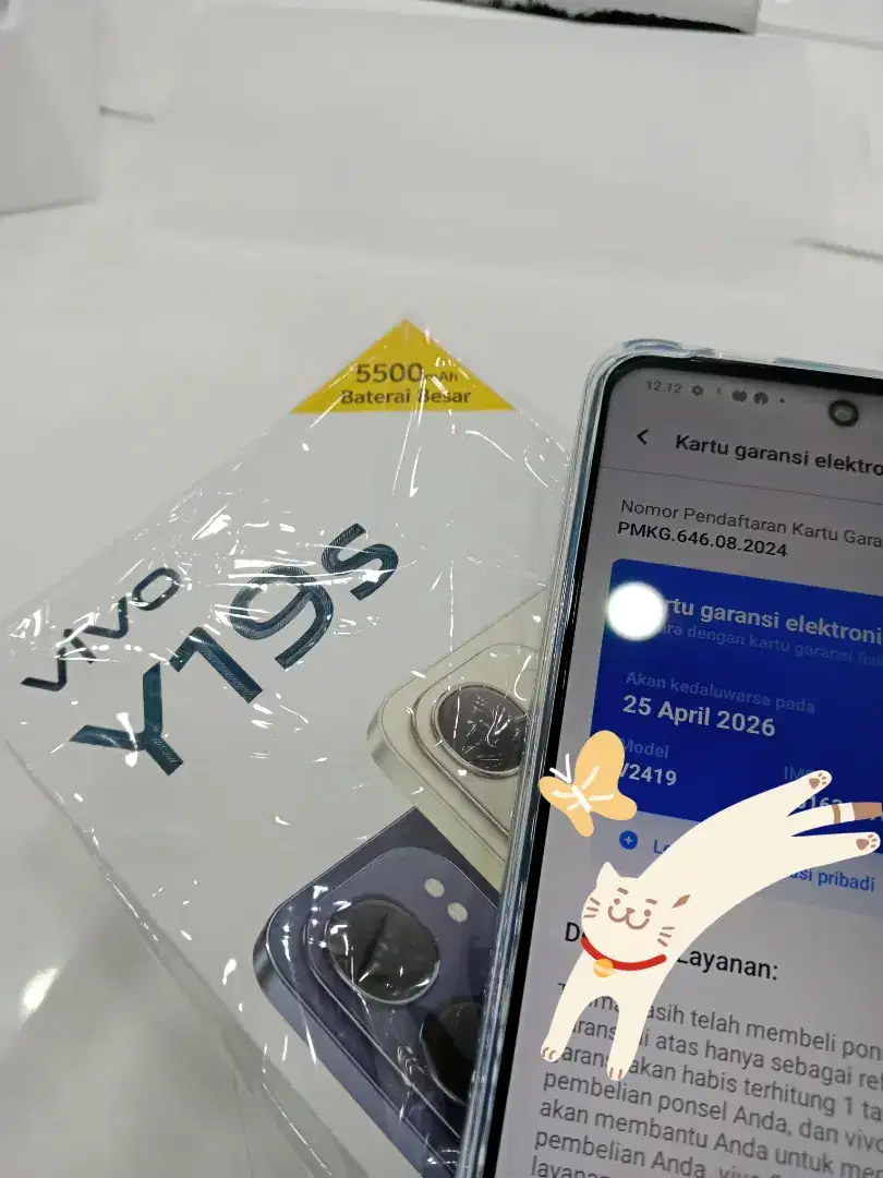 VIVO Y19S RAM 4+4GB/64GB
