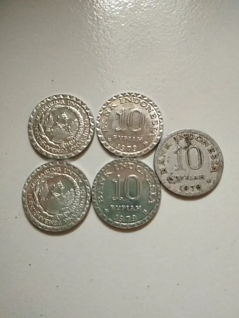 Jual Koin Langka 10 Rupiah 1979 - Menabung untuk Pembangunan - Koleksi