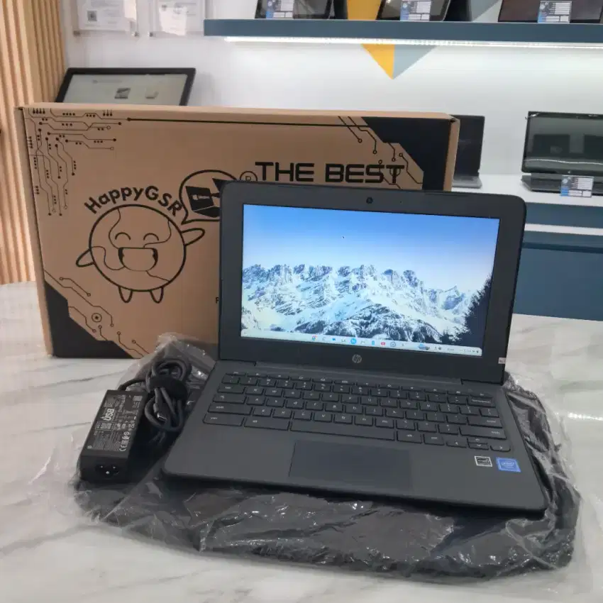 LAPTOP PELAJAR 1JTAN BERGARANSI DENGAN CHARGER TYPE C READY PLAYSTORE