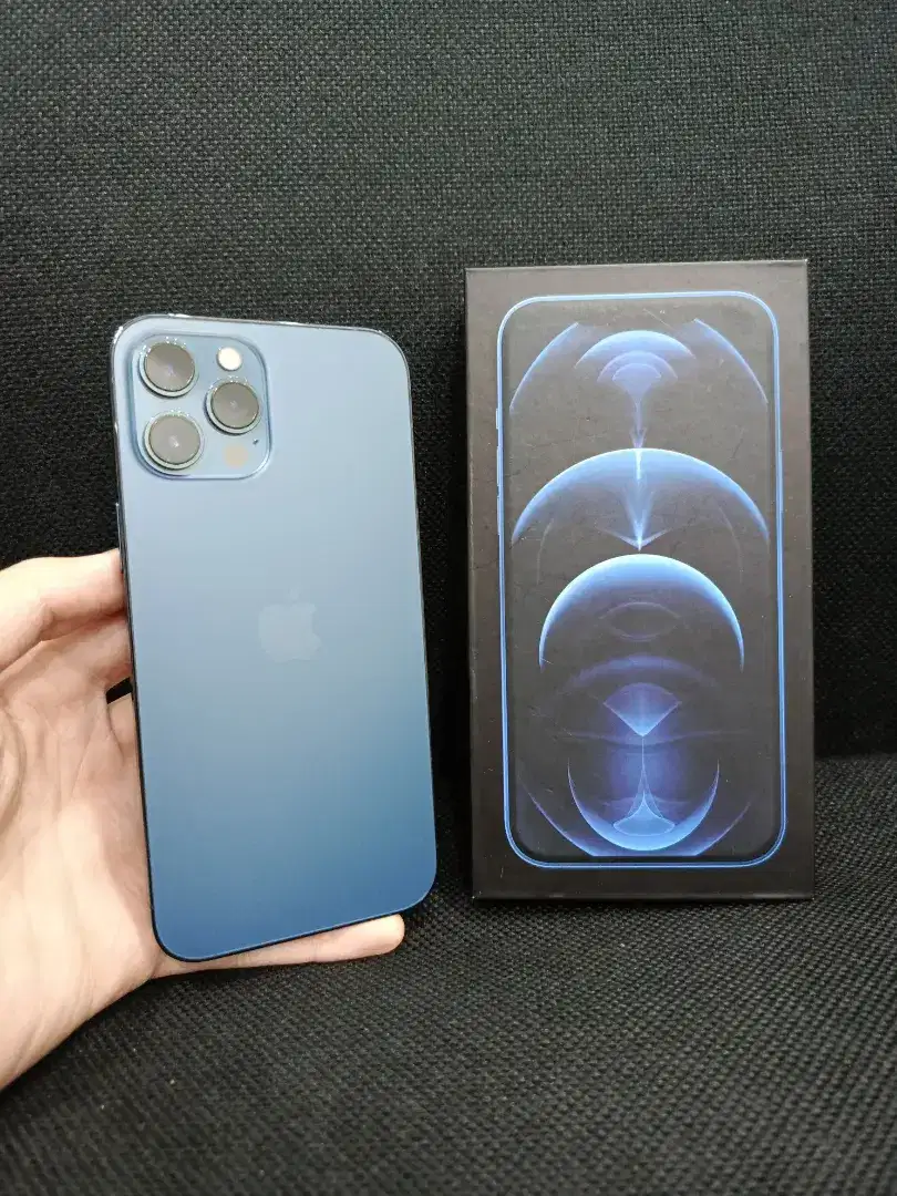 iPhone 12 Pro Max 256gb All Operator, Fullset, Mulus, Nominus
