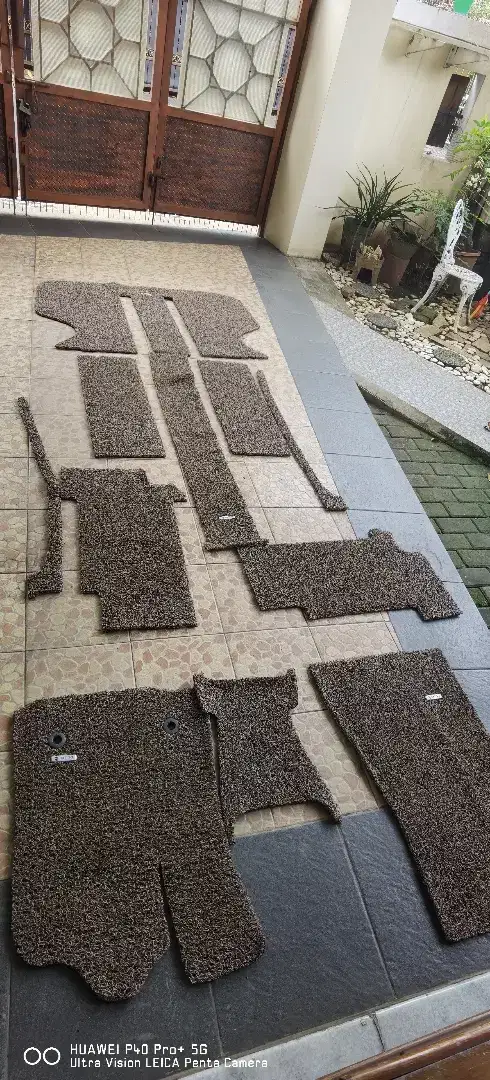 Karpet Dluxe Alphard ANH20 Original kondisi like new