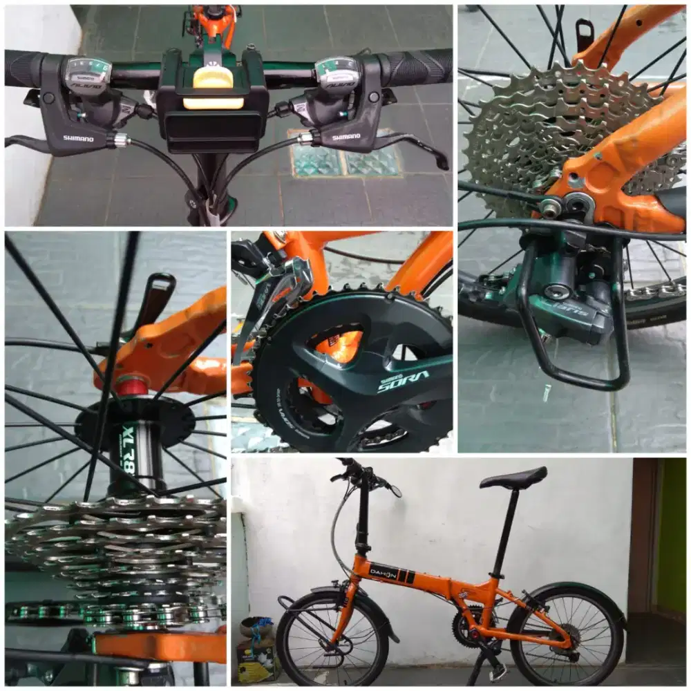 Sepeda lipat Dahon d8 mariner